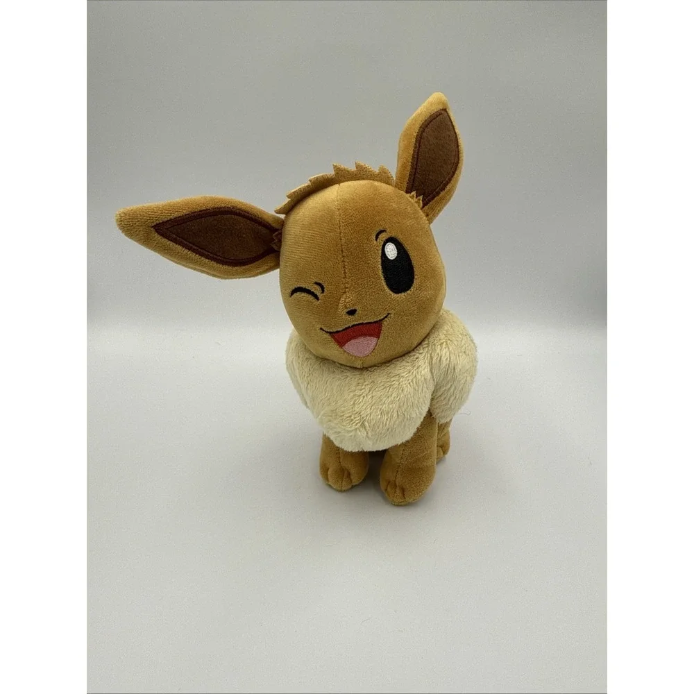 Pokémon Game Freak 2023 Winking Eevee Pokemon Plush 8